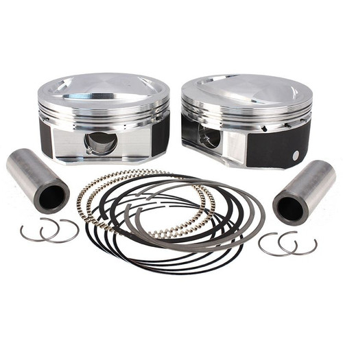 High Compression Pistons for 2007-'17 HD® CVO® 110 Engines (except '17 touring models) - +.010" High Compression Pistons for 2007-'17 HD® CVO® 110 Engines (except '17 touring models) - +.010"