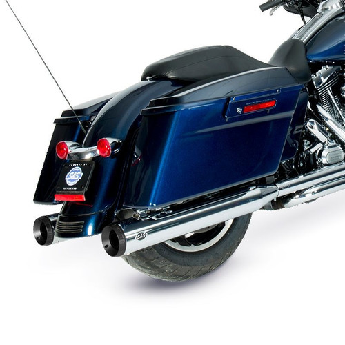 GRAND NATIONAL® SLIP-ONS for 1995–2016 HARLEY-DAVIDSON® TOURING MODELS and 2009–2021 TRIKE MODELS–Chrome GRAND NATIONAL® SLIP-ONS for 1995–2016 HARLEY-DAVIDSON® TOURING MODELS and 2009–2021 TRIKE MODELS–Chrome