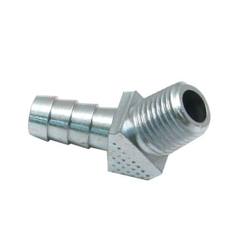 45° Pipe Fitting, 1/4-18 NPTF x .375" 45° Pipe Fitting, 1/4-18 NPTF x .375"