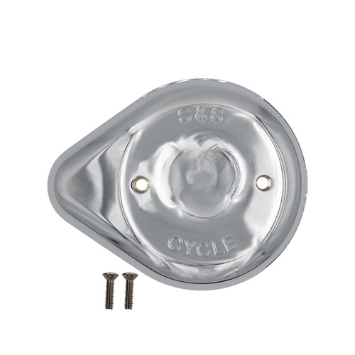 Chrome Patriot Stealth Air Cleaner Cover - S&S Cycle