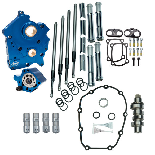 HPT 560 Cam Chest Kit for 2023-2026 H-D® M8 Models With VVT (chrome pushrod tubes)