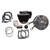 Hot Set Up Kit®, 131", 4-5/8" Stroke, Updated Profile, w/ Cylinders & Pistons, WBlack no Highlight, 2017-up M8