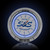 12.5" Silver S&S Script Neon Clock