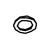 Washer, Nylon, .375"ID, .570" OD, .03