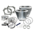 98" Bolt-In Big Bore Kit for 1999-'06 Big Twins - Silver Finish 98" Bolt-In Big Bore Kit for 1999-'06 Big Twins - Silver Finish
