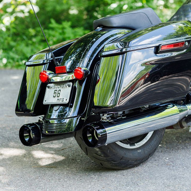 Mk45 TOURING MUFFLER for 1995–2016 TOURING MODELS—Chrome with