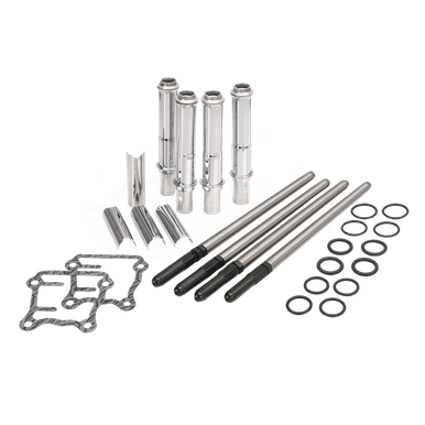 Feuling FAST INSTALL ADJUSTABLE PUSH RODS, 0.095 Wall thickness, Twin – Bulletproof Cycles