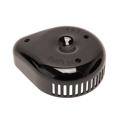 Cover, Air Cleaner, Super E/G, Slasher, Packaged, Gloss Black