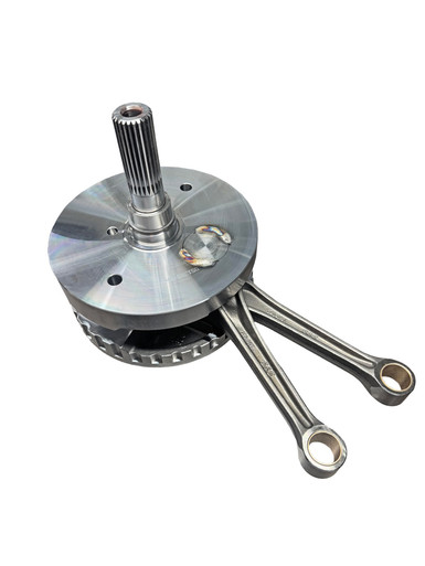 Flywheel, Assembly, 4-1/2" Stroke, Welded, Full Width Wristpin, Welded, 2017-up M8