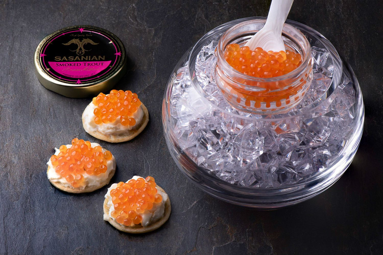 Just One Eye  Baccarat Caviar Dish