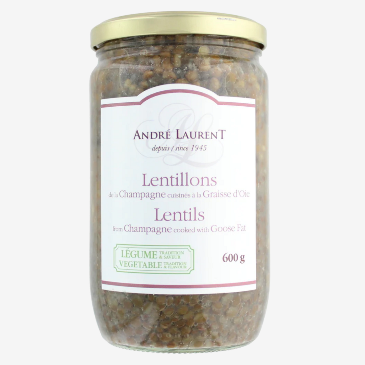 Lentils Cooked in Goose Fat