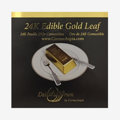 24K Edible Gold Powder – CornucAupia Gold Leaf Manufacturing, Inc.