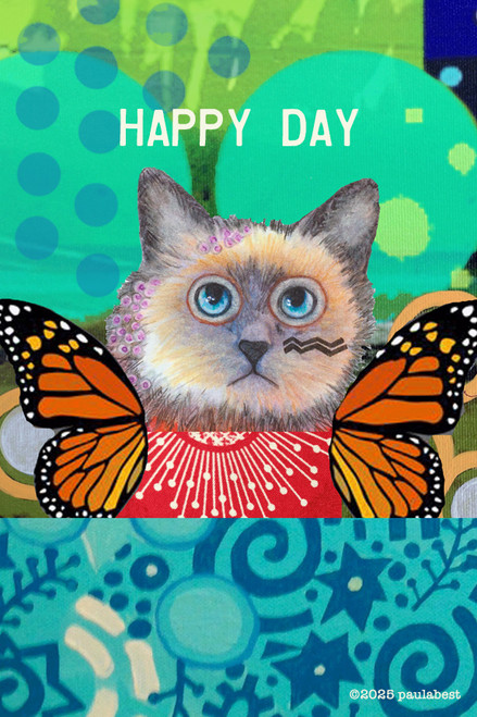PB-2504 Happy Day cat PB-2504 Happy Day cat