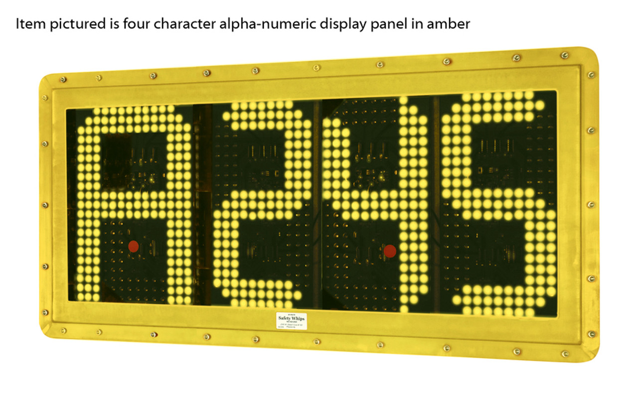 1 Letter 1-digit Vehicle Identification Display LED Signs