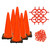 Traffic Cone and Chain Kits - pack of 6 Traffic Cone and Chain Kits - pack of 6