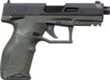 Discover the Taurus TX22 Gen 2 .22 LR Pistol with a 4.1" threaded barrel and unique Olive Drab Green Splatter finish. Features include a 22-round and 16-round magazine, ergonomic design, and multiple safety options. Perfect for target shooting and training.