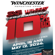 Winchester SXP and Wildcat Rebate: Get 10% Cash Back Until 5/12/24