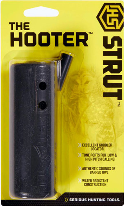 Get the Hunter's Specialties The Hooter Owl Call for realistic owl sounds to attract game birds. Perfect for hunting enthusiasts.
