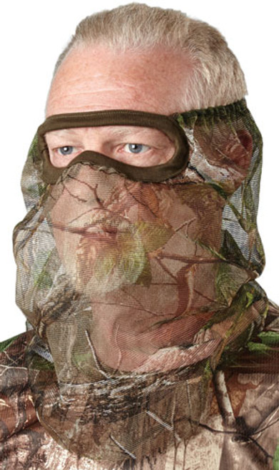 HS FACEMASK 3/4 MESH REALTREE