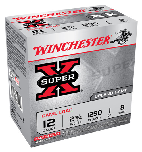 WINCHESTER SUPER-X 12GA 2.75" XU128A