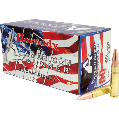 Discover Hornady .300 AAC Blackout 125 Grain BTHP ammo, offering superior accuracy and reliable expansion. Ideal for hunting and target shooting. Available in a 50 round box.