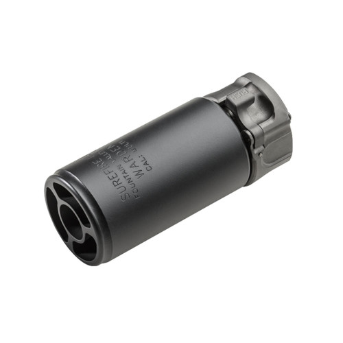 Enhance your shooting experience with the Surefire Warden Blast Diffuser. Designed to fit Surefire SOCOM Series Muzzle Devices, this stainless steel blast diffuser features a fast-attach system and matte black Cerakote finish. Redirecting muzzle blast and reducing dust signature, it offers improved shooter comfort. Discover the best blast diffuser for your Surefire SOCOM Series Muzzle Device.