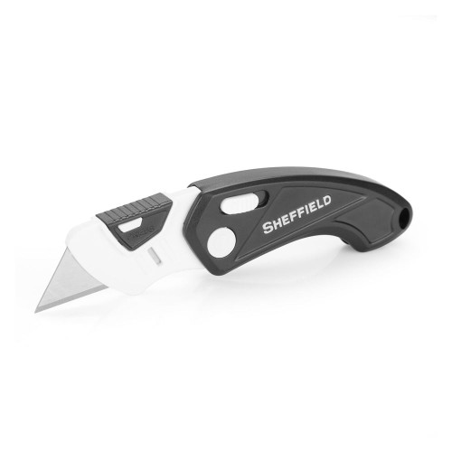 Discover the Sheffield Gadget Lock Back Utility Folding Knife 1282, a compact and reliable everyday carry tool. With a blade length of 0.7 inches and a closed length of 3.5 inches, this versatile folding knife is perfect for a variety of tasks. Its lock back design provides secure usage, while the high-quality construction ensures durability and precision. Get yours today!