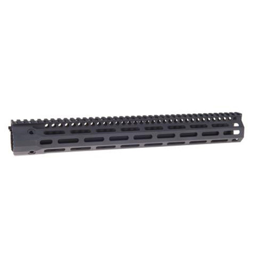 Upgrade your AR-15 with the Troy Industries AR-15 SOCC BattleRail 15.125" M-LOK Compatible Low Profile Free Float Handguard. Made from lightweight and durable black aluminum, this handguard offers superior functionality and versatility, allowing you to attach a wide range of accessories. With its easy installation and precision engineering, it's the perfect choice for enhancing the performance of your AR-15 rifle.