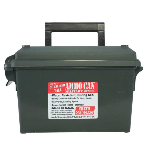AMMO CAN 30 CALIBER TALL FOREST GREEN