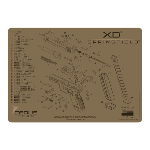 SPRINGFIELD XD SCHEMATIC COYOTE