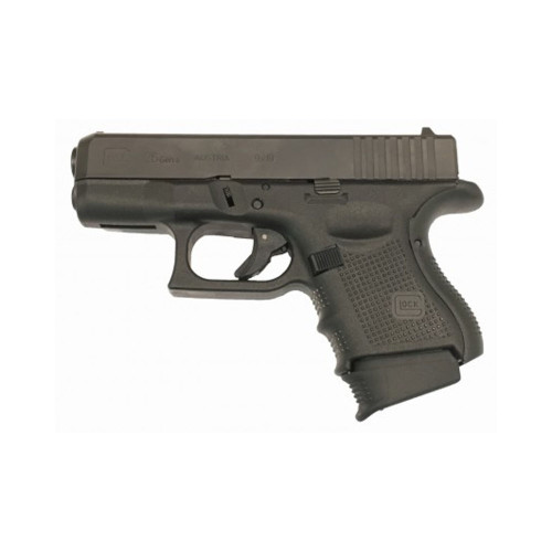 Enhance the grip and control of your Glock 26/27/33 Gen 4/5 magazines with the Pearce Grip Extension. Made from durable polymer, this black grip extension seamlessly integrates with your firearm, providing additional support and comfort. Improve your shooting experience with better handling and accuracy.