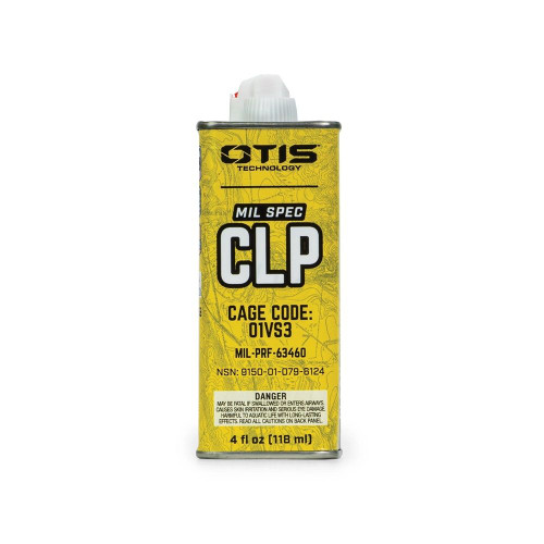 Experience the ultimate in firearm maintenance with the Otis Mil Spec CLP 4oz. This all-in-one cleaning, lubricating, and protecting solution is designed to meet military specifications. Trust in its superior performance to keep your firearms clean, lubricated, and ready for action. Remove carbon, dirt, and debris while reducing friction and wear for optimal performance and longevity. Trusted by military professionals and firearm enthusiasts worldwide.