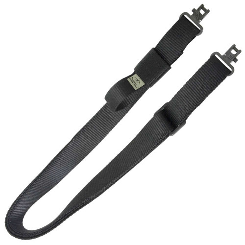 Upgrade your outdoor gear with the Outdoor Connection Super Sling 2+ with Talon Swivels. Made from durable Mil Spec Webbing in black, this sling provides comfort and reliability for your outdoor adventures. The Talon Swivels ensure smooth rotation, while the adjustable design offers a customized fit. Perfect for hunters, hikers, and tactical enthusiasts. Shop now!