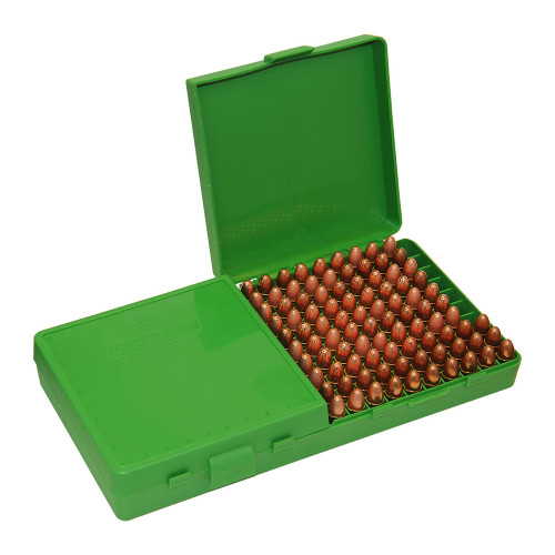 AMMO BOX 200RD FLIPTOP 10MM 45ACP GRN