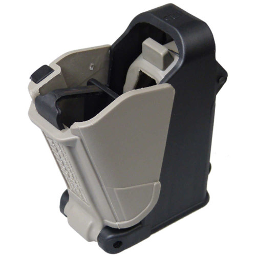Simplify magazine reloading with the Maglula 22UpLULA .22 LR Pistol Magazine Loader in Polymer Gray/Black (Model: UP62B). Designed for ease of use and durability, this loader enhances your shooting experience. Compatible with various .22 LR pistol magazines.
