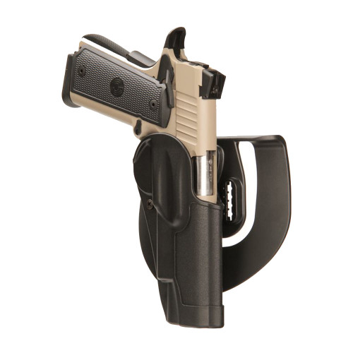 Secure your Springfield XDS with the Blackhawk Standard Sportster Holster - designed for right-handed shooters. Enjoy a perfect fit, durability, and versatile carry options.