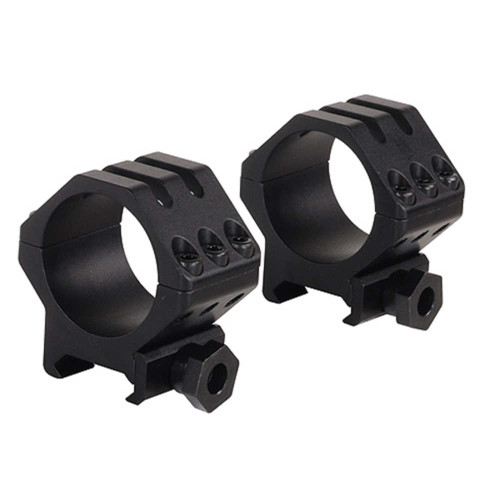 SIX HOLE TACTICAL 30MM LOW MATTE RINGS