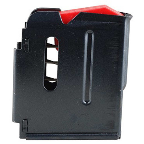 Enhance your Savage 93 rifle with the Savage 93 5 Round Magazine in .22 Mag/.17 HMR Steel Blued | 900010. Durable steel construction with a protective blued finish, offering increased capacity and reliability for your firearm.