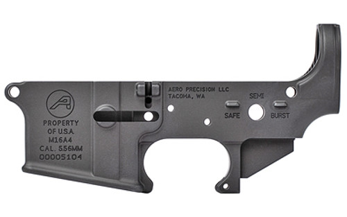 Discover the Aero Precision M16A4 Clone Stripped Lower (Model: APAR148017C) – a precision-engineered foundation for your AR-15 build. Crafted with high-quality materials, seamless compatibility, and classic design, unleash your customization potential with Aero Precision.