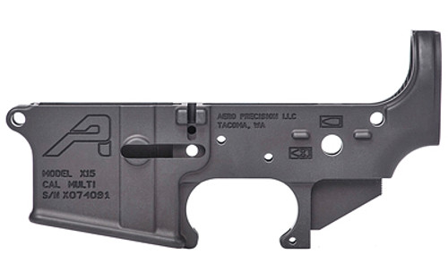 Discover the Aero Precision AR-15 Stripped Lower Receiver Gen 2 in Black. Enhance your AR-15 build with this durable and compatible stripped lower receiver. Crafted with precision, it offers easy assembly and a sleek black finish, elevating your shooting experience.