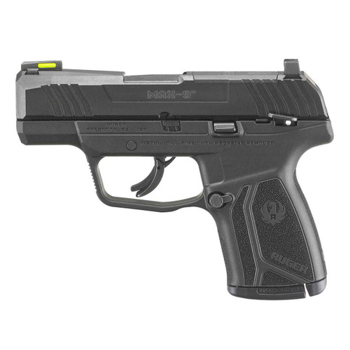 Discover the Ruger MAX-9 9mm Compact Pistol with TFO Night Sights and a 10-round magazine in black. Get the perfect balance of compactness and firepower for concealed carry and self-defense.