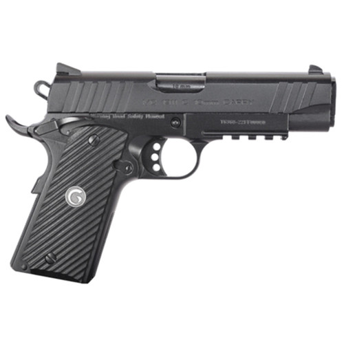 Experience the unmatched firepower of the Girsan MC1911C, a compact semi-automatic pistol chambered in 10mm. With a rugged metal frame, 4.4-inch barrel, and fixed Novak sights, it's the perfect companion for EDC or wilderness adventures.