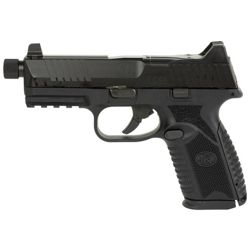 Enhance your tactical capabilities with the FN 509 Midsize Tactical 9mm Luger Pistol. With a 10-round capacity and exceptional accuracy, this black pistol delivers unparalleled performance in critical situations. Its ergonomic grip and advanced sighting options ensure optimal control. Discover the ultimate firearm for professionals and self-defense enthusiasts alike.