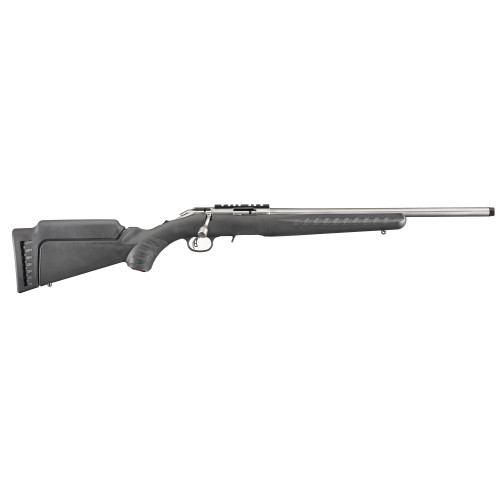 Discover the Ruger American Rimfire Bolt Action Rifle .22 LR - a true masterpiece of precision and innovation. Elevate your shooting experience with its 18" threaded barrel, 10-round capacity, and sleek black synthetic stock. Trust in Ruger's legacy of excellence and explore the world of shooting like never before.