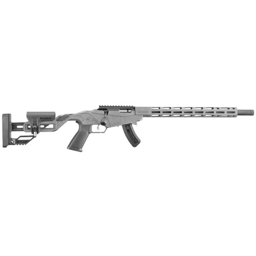 Unlock precision and accuracy with the Ruger Precision Rimfire TALO Edition in 22 LR. This bolt-action rifle features an 18" threaded barrel, adjustable components for right-handed shooters, and a striking gray finish. Elevate your shooting experience today!