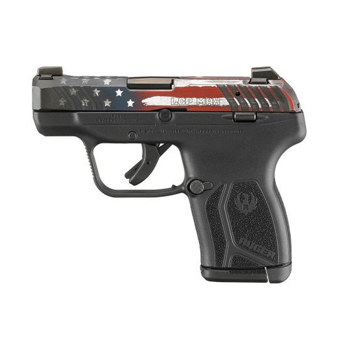 Discover the Ruger Pistol LCP Max .380 with American Flag grip - the ultimate concealed carry firearm. Featuring a 2.80" barrel and a 10-round magazine, this patriotic pistol is a symbol of your love for the USA. Buy it now and stay safe in style!