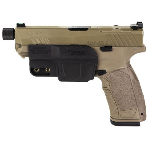 Explore the SDS Imports PX-9 Gen 3 Duty 9mm Pistol - a striker-fired marvel with a threaded barrel, Cerakote finish, and RMR-pattern optics compatibility. Elevate your shooting experience with this next-gen Tisas PX-9, featuring Sig 226-style magazines and customizable grips.