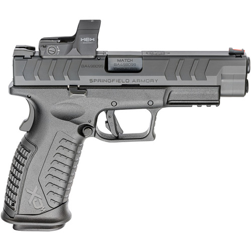 Discover unrivaled power and precision with the Springfield XDM Elite 4.5" OSP 10MM. This striker-fired pistol, with its 16+1 10mm capacity, META trigger, and HEX Dragonfly red dot optic, delivers cutting-edge performance for the discerning shooter. Elevate your self-defense with the XD-M Elite 4.5" OSP 10MM.