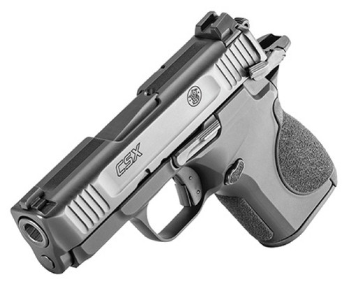 Discover the Smith and Wesson CSX with Trigger Safety and 10-round capacity (model 13661). Engineered for reliability and precision, this firearm offers unmatched safety features. Get yours now.