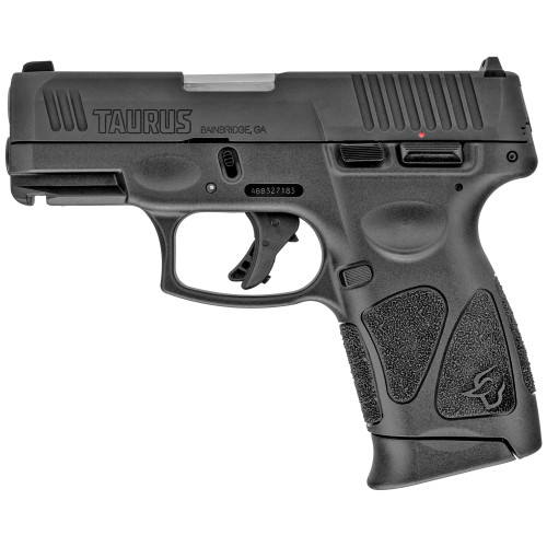 Explore the Taurus G3C 3.2" 9mm Pistol, a compact and reliable choice for personal defense. Striker-fired with a matte black finish, this semi-automatic pistol features a manual thumb safety, fixed front sight, and drift-adjustable rear sight. With a 12-round capacity and three magazines included, the G3C offers industry-leading performance at an unbeatable price.